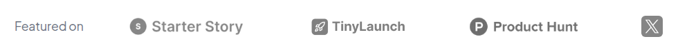 Featured on publications and platforms